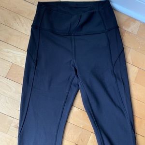 Lululemon size 6 black leggings